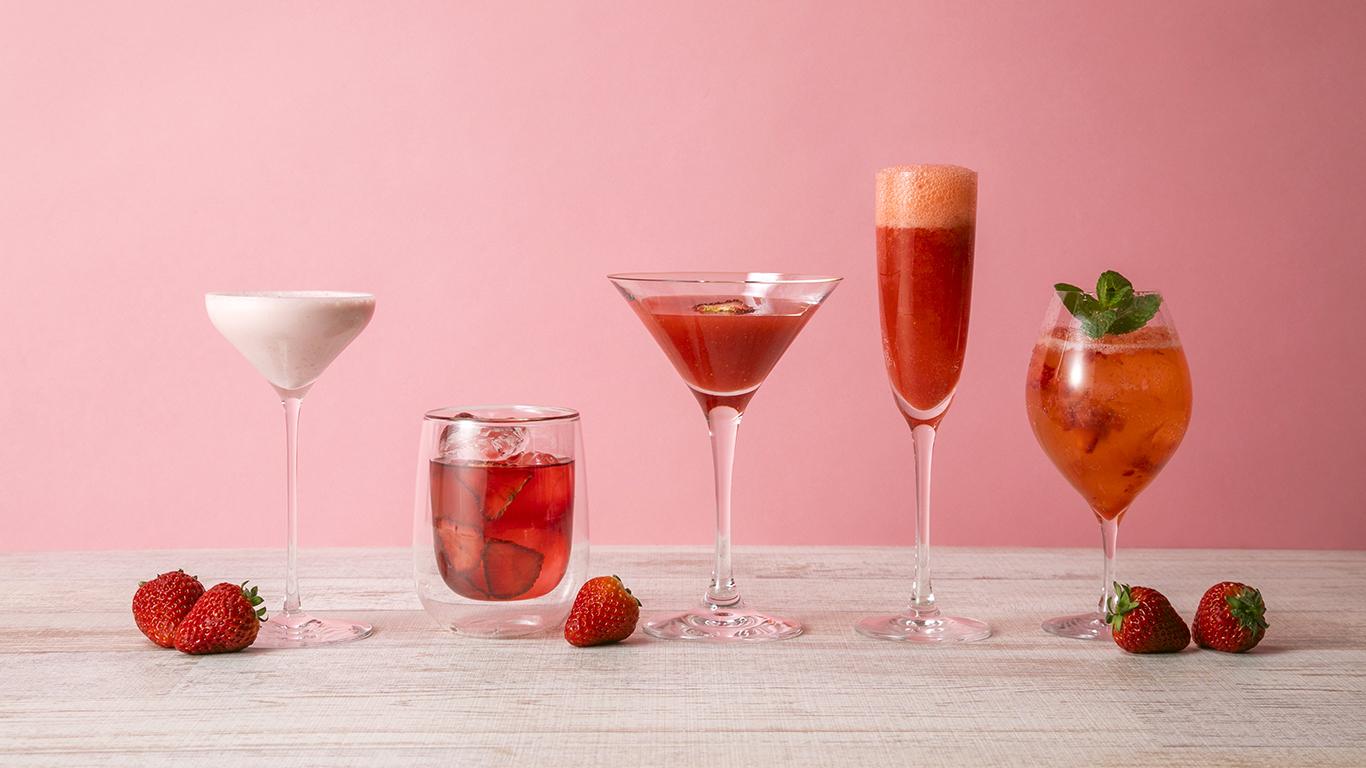 Strawberry cocktail - いちごカクテル