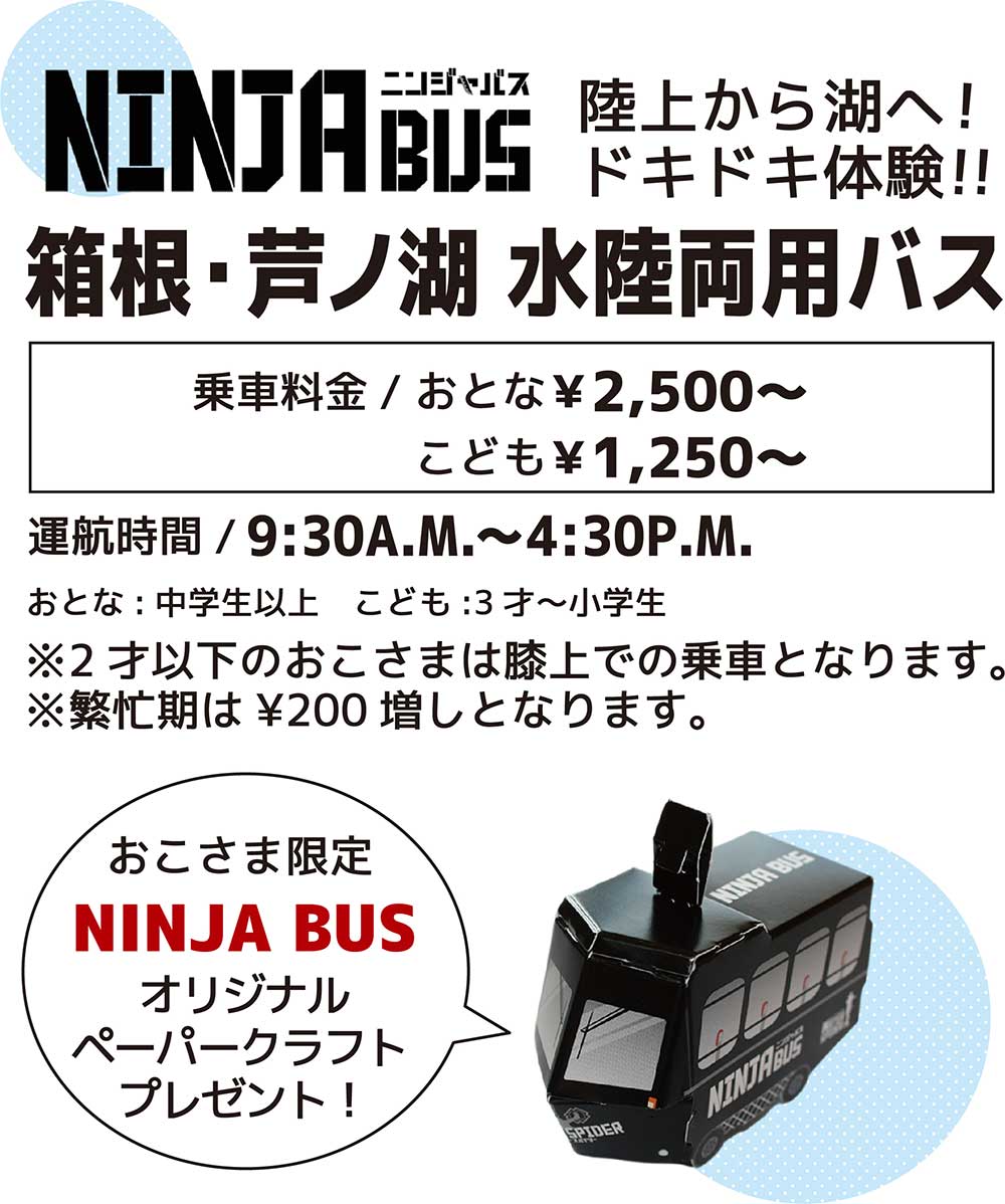 ニンジャバス プレゼント
