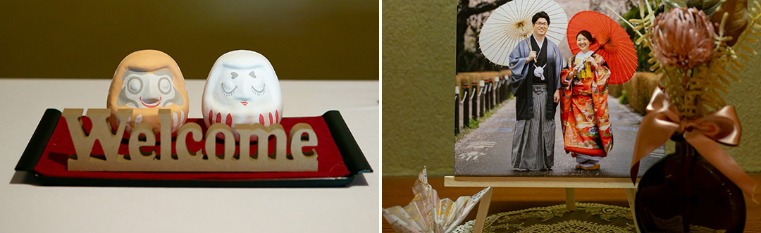 おふたりが大切にされた「日本の美しさ」と「おもてなしの心」。