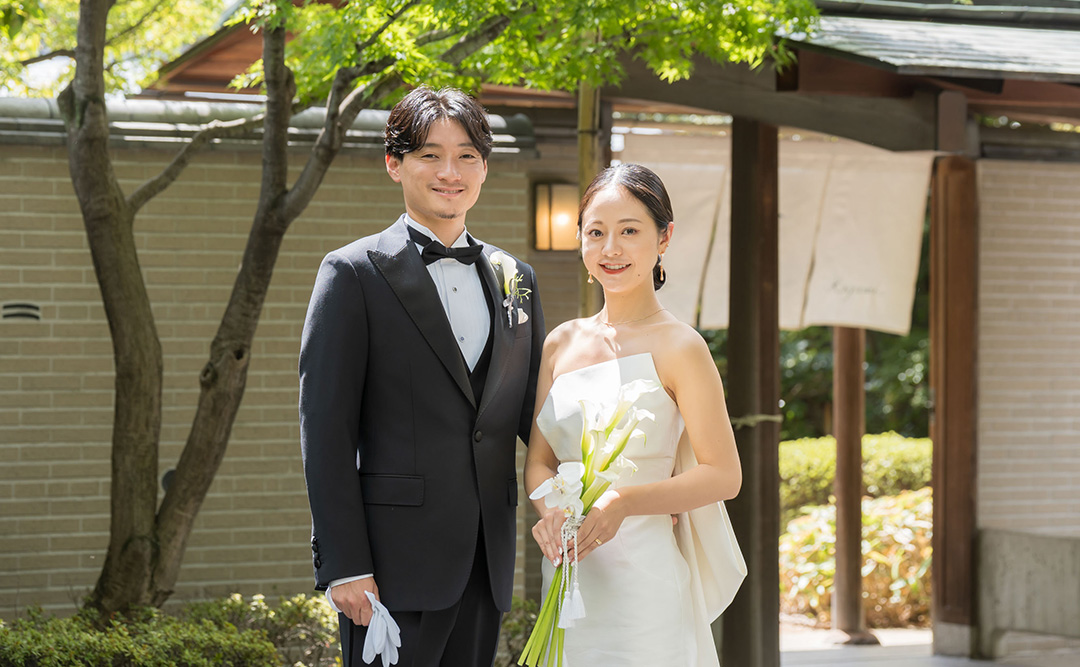 料亭×ドレスで叶えるおしゃれな和モダンウエディング