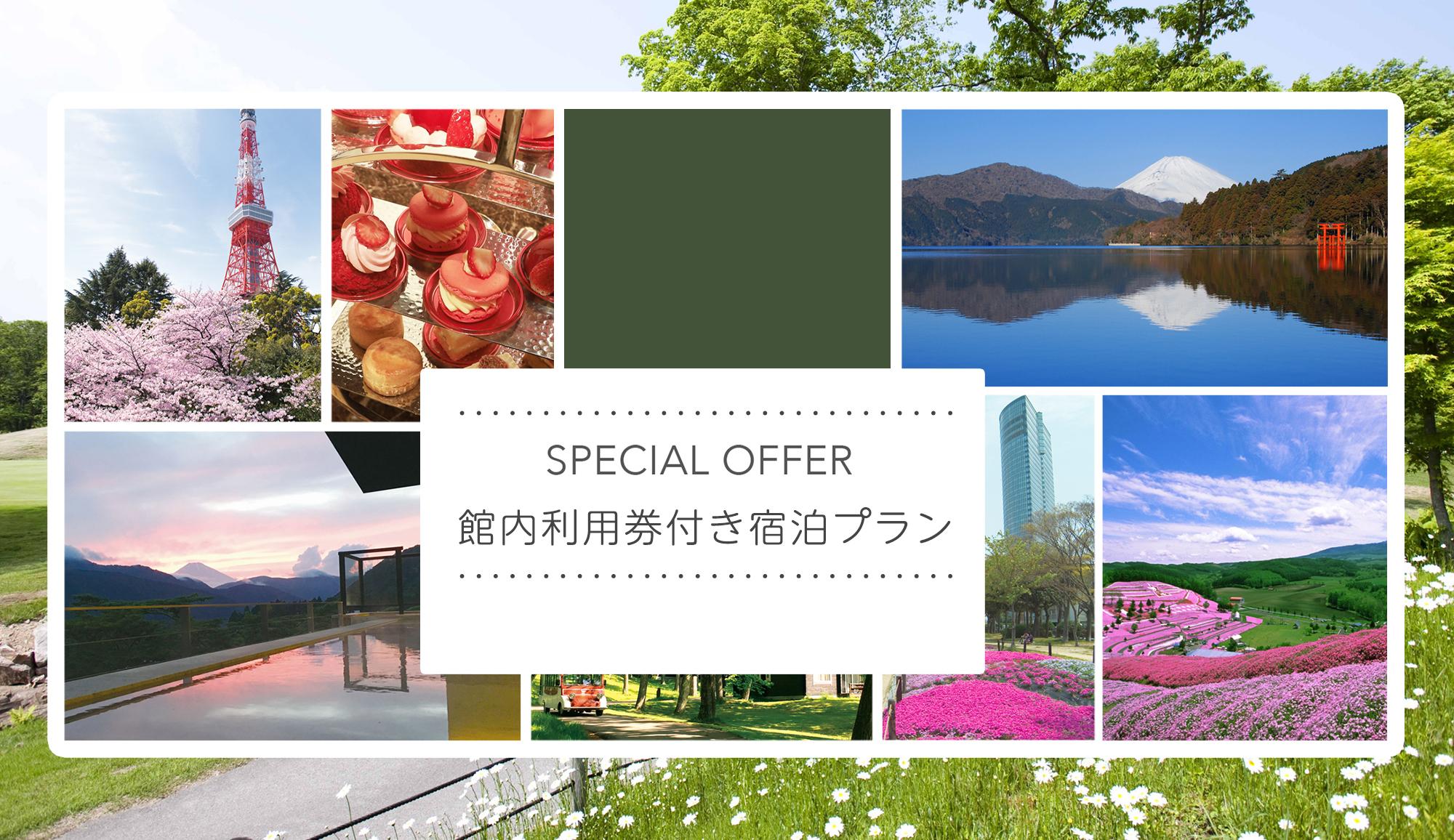 SPECIAL OFFER 館内利用券付き宿泊プラン