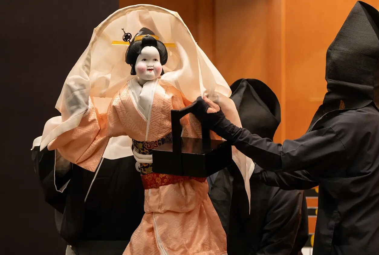 截金作家・人間国宝 江里佐代子氏の「峰光」×文楽特別公演