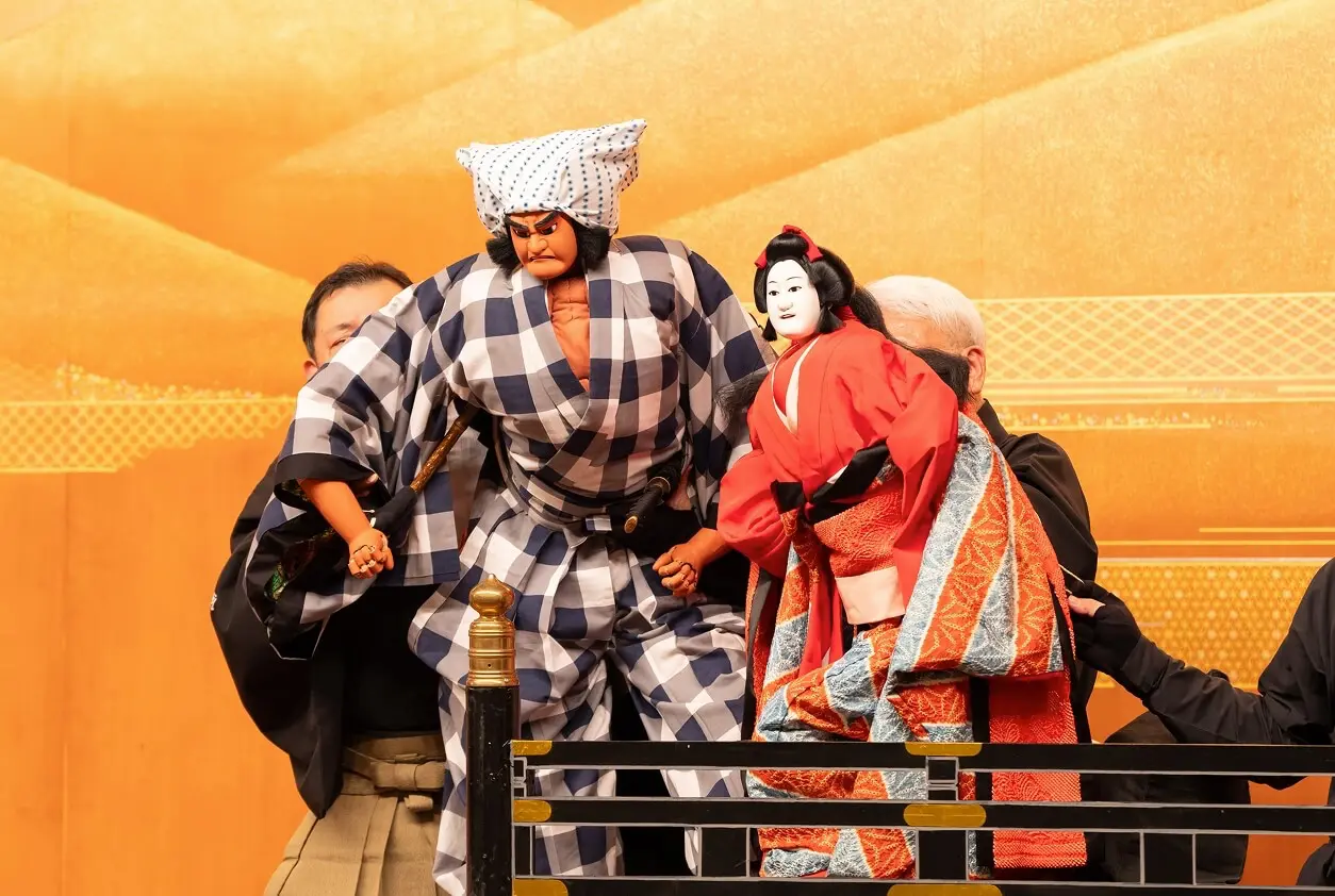 截金作家・人間国宝 江里佐代子氏の「峰光」×文楽特別公演