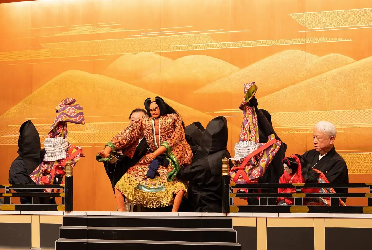 截金作家・人間国宝 江里佐代子氏の「峰光」×文楽特別公演