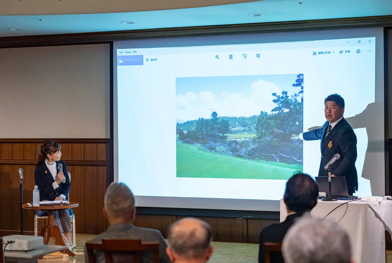 グリーンキーパー﨑山朋巳のトークショー