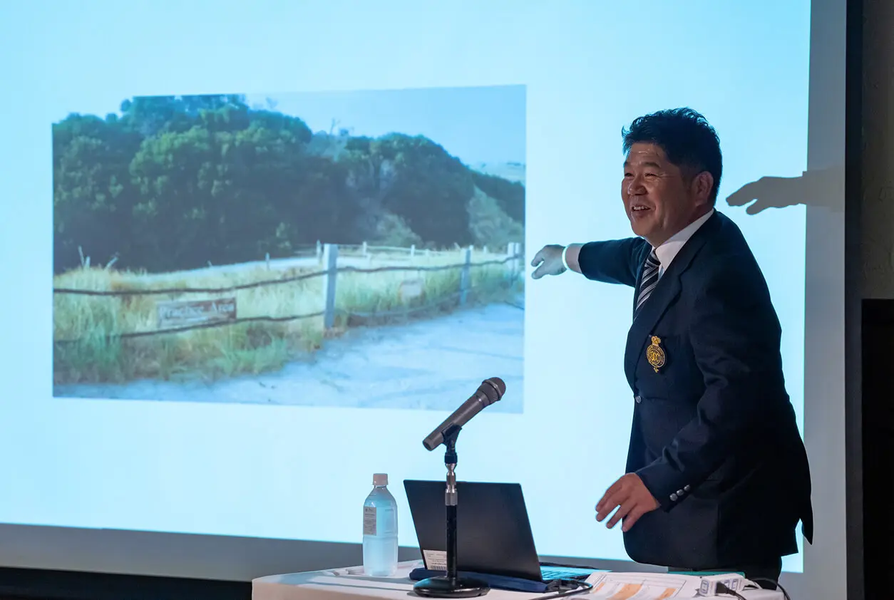 グリーンキーパー﨑山朋巳のトークショー