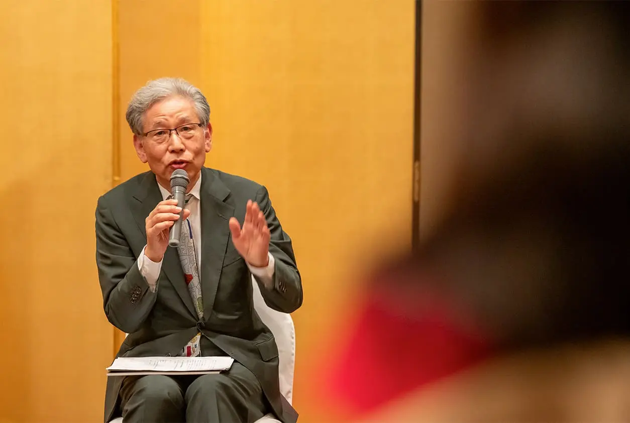 人間国宝のトークショー