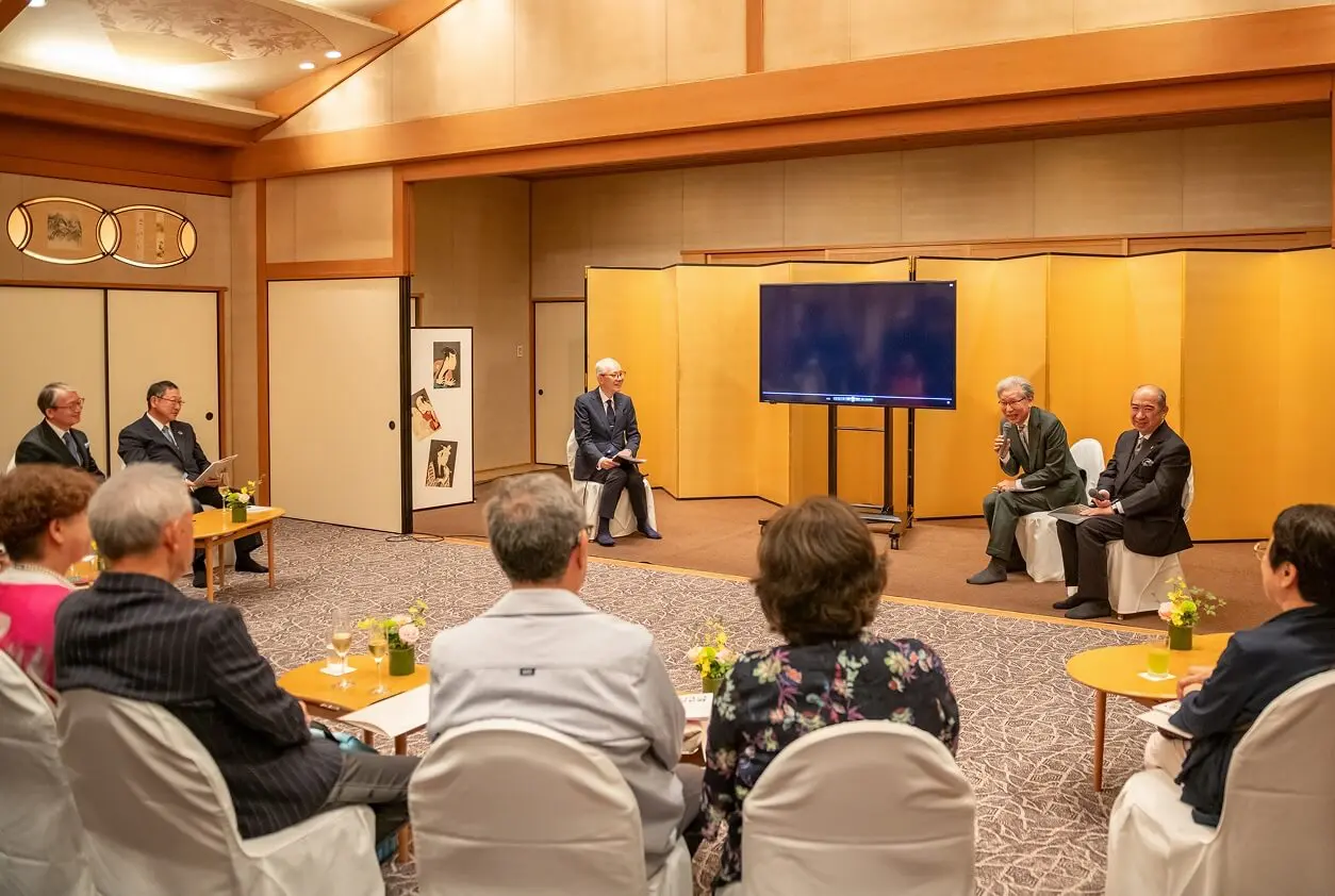 人間国宝のトークショー