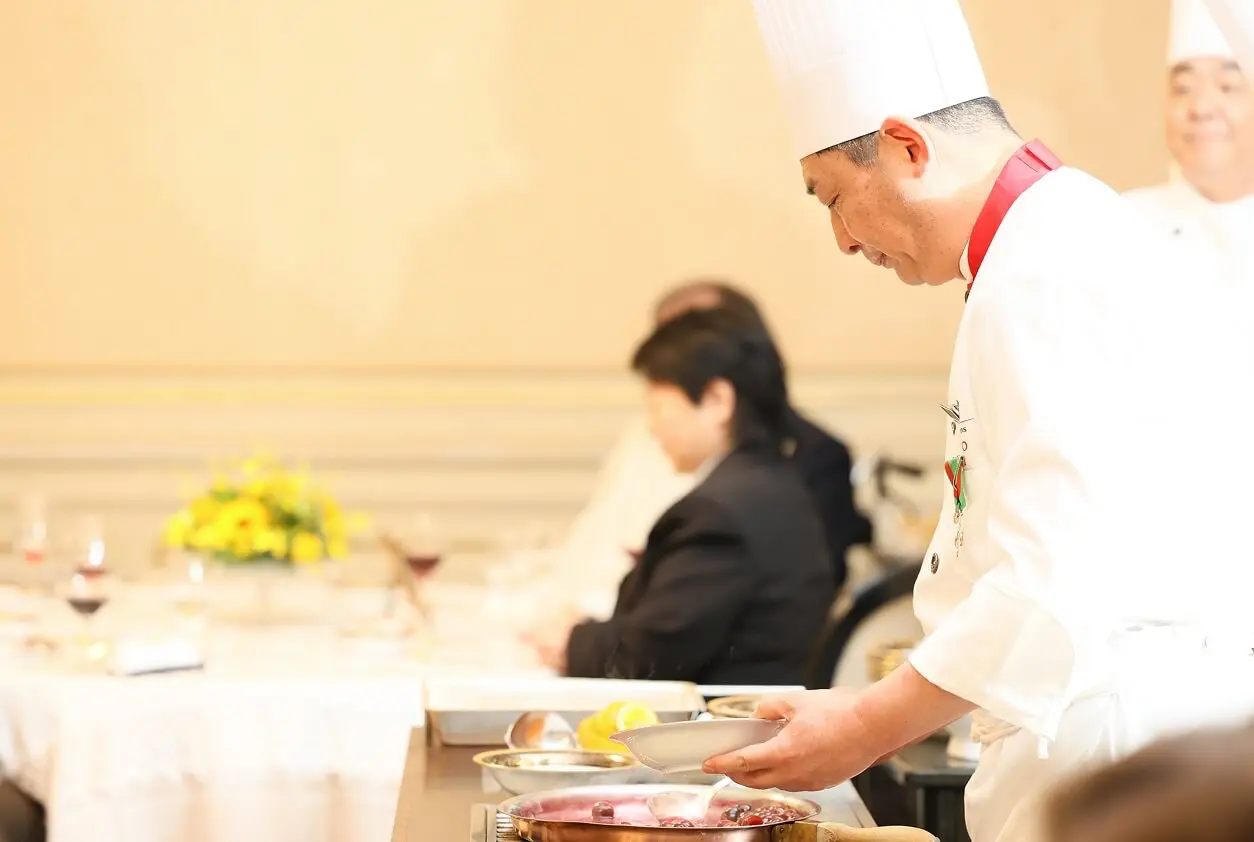 華やかなデザートタイム