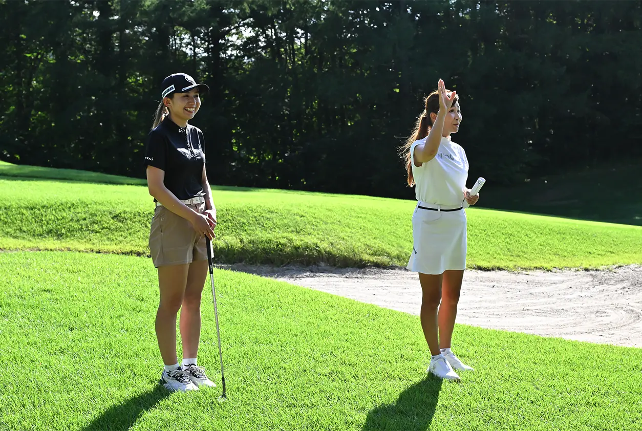 江澤プロによるワンポイントレッスン