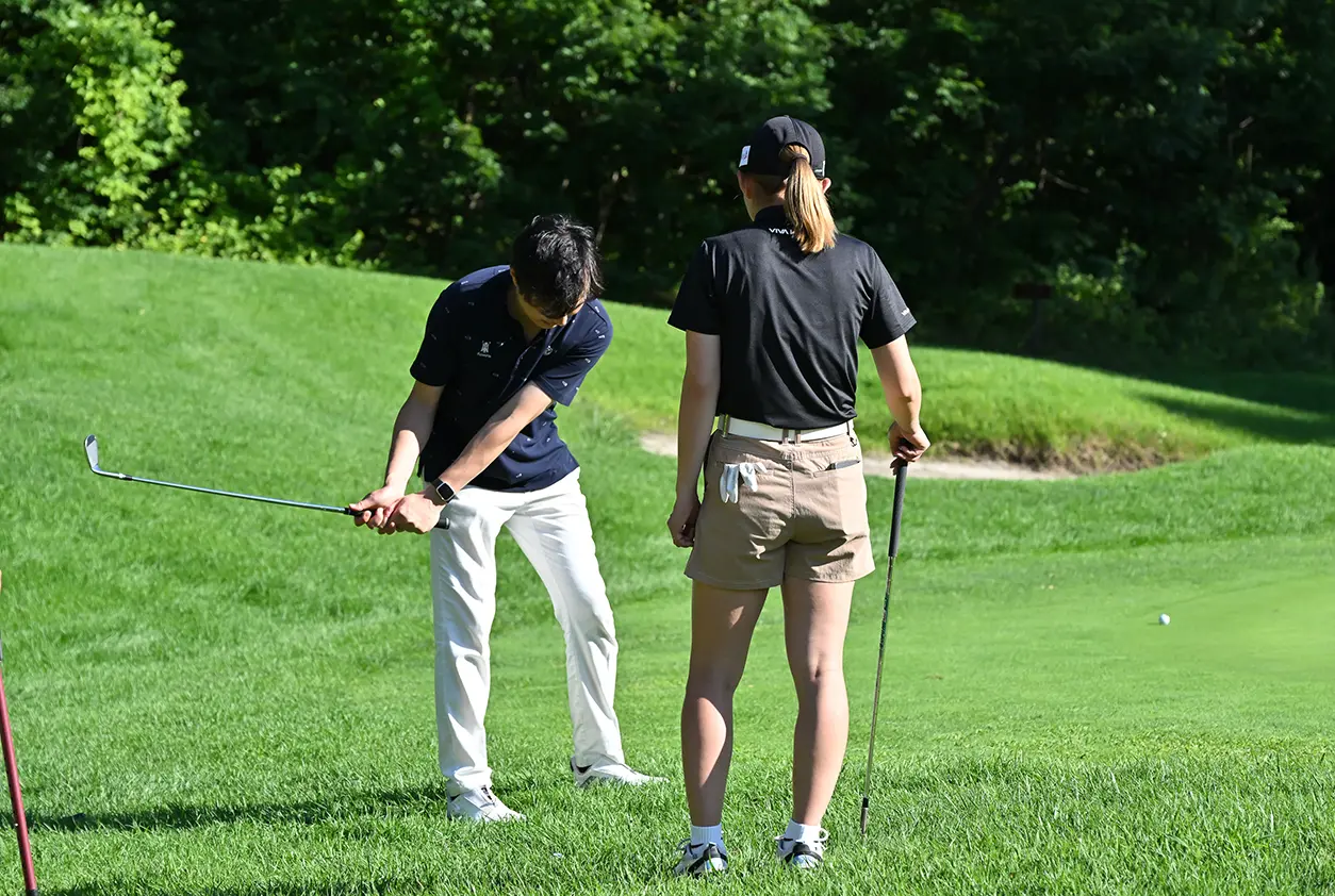 江澤プロによるワンポイントレッスン