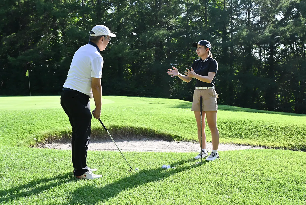 江澤プロによるワンポイントレッスン