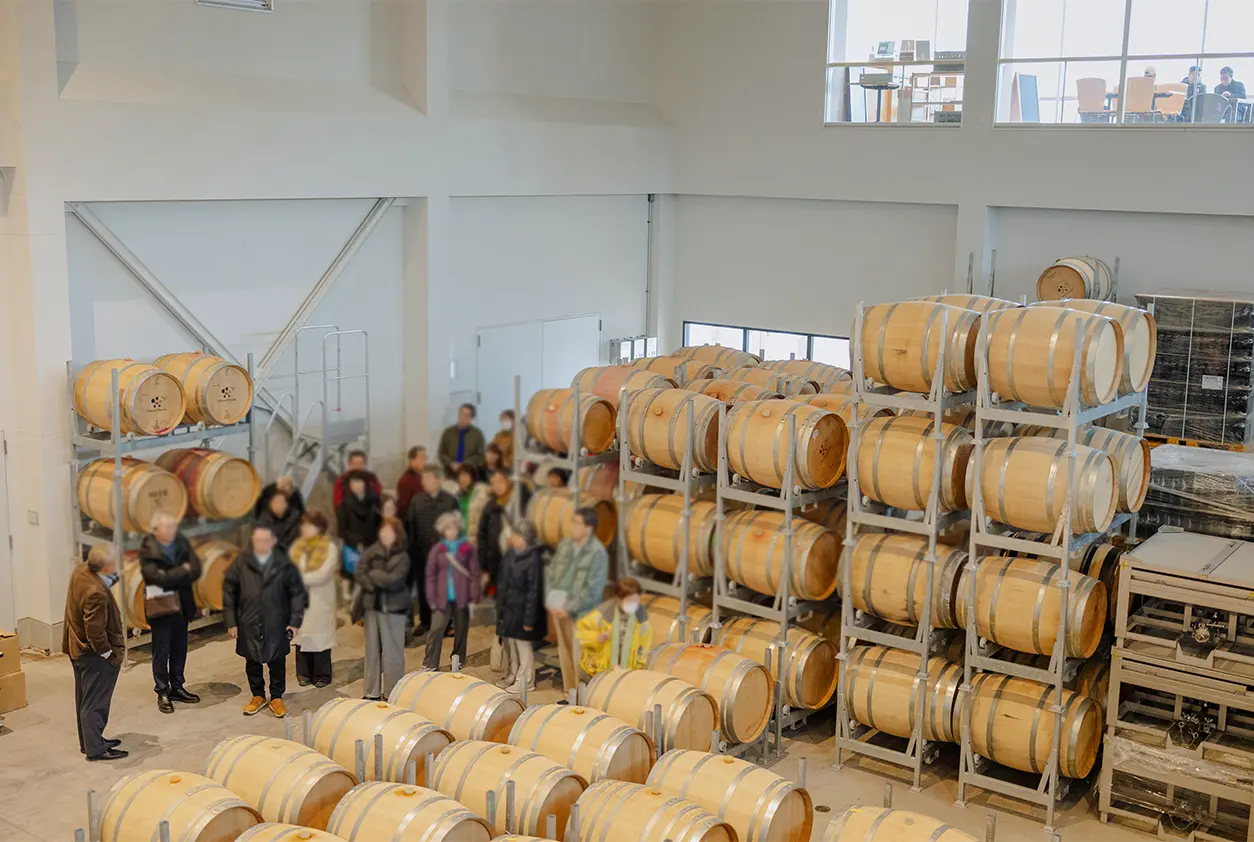 ソムリエと行くワイナリー見学＆特別体験