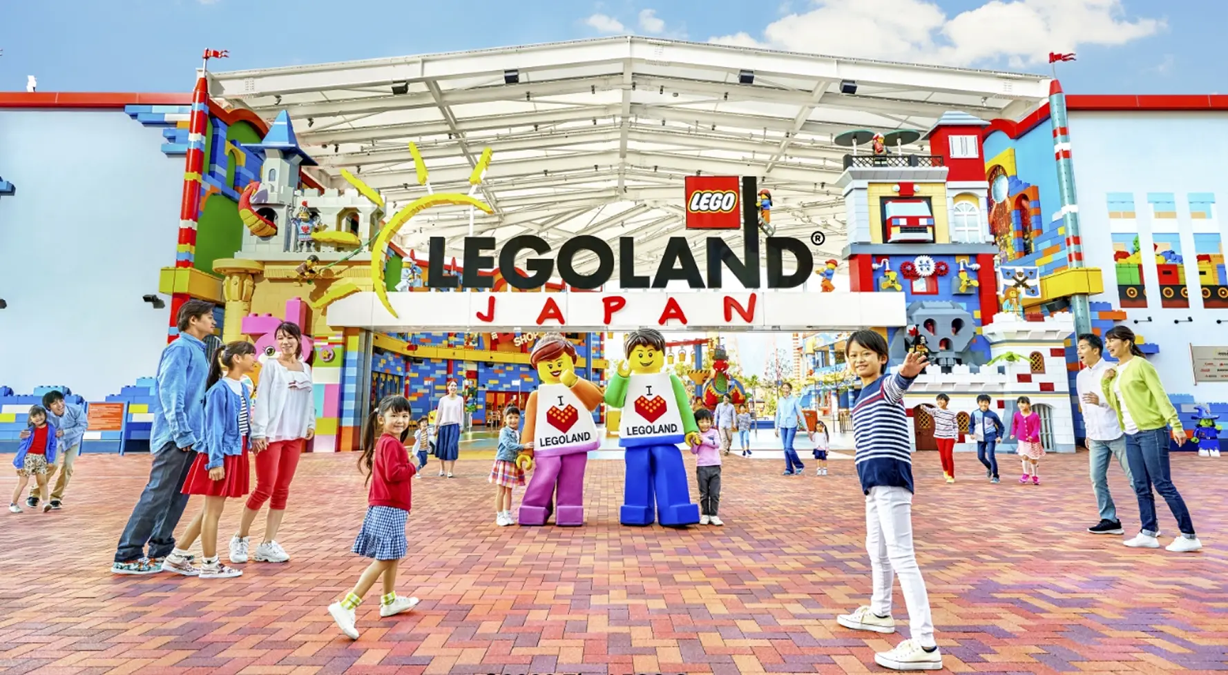 親子で一緒に楽しめるアトラクションや体験が豊富なレゴブロックの世界観を満喫できるテーマパーク