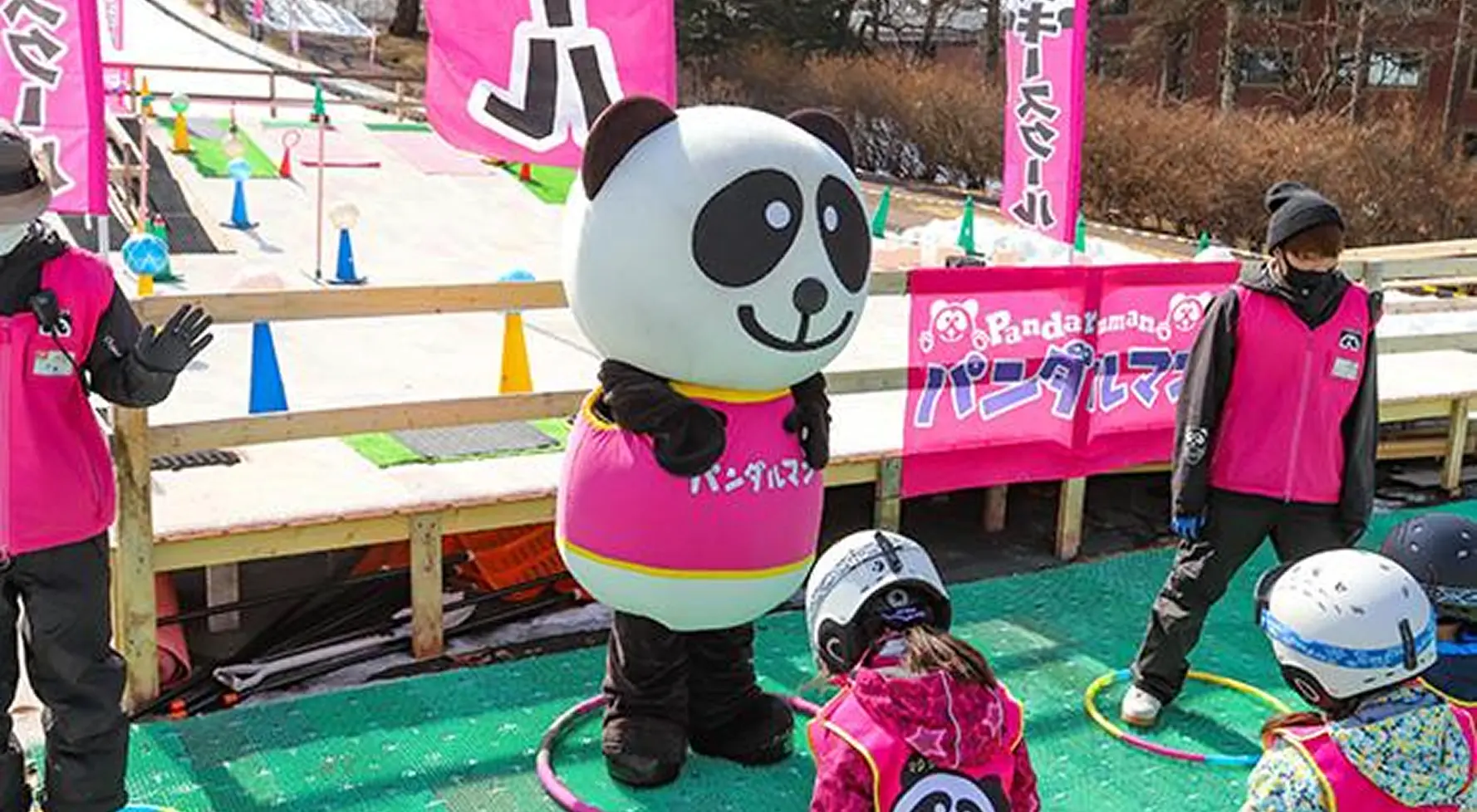 お子さまのデビューをサポートするスクール「パンダルマン」