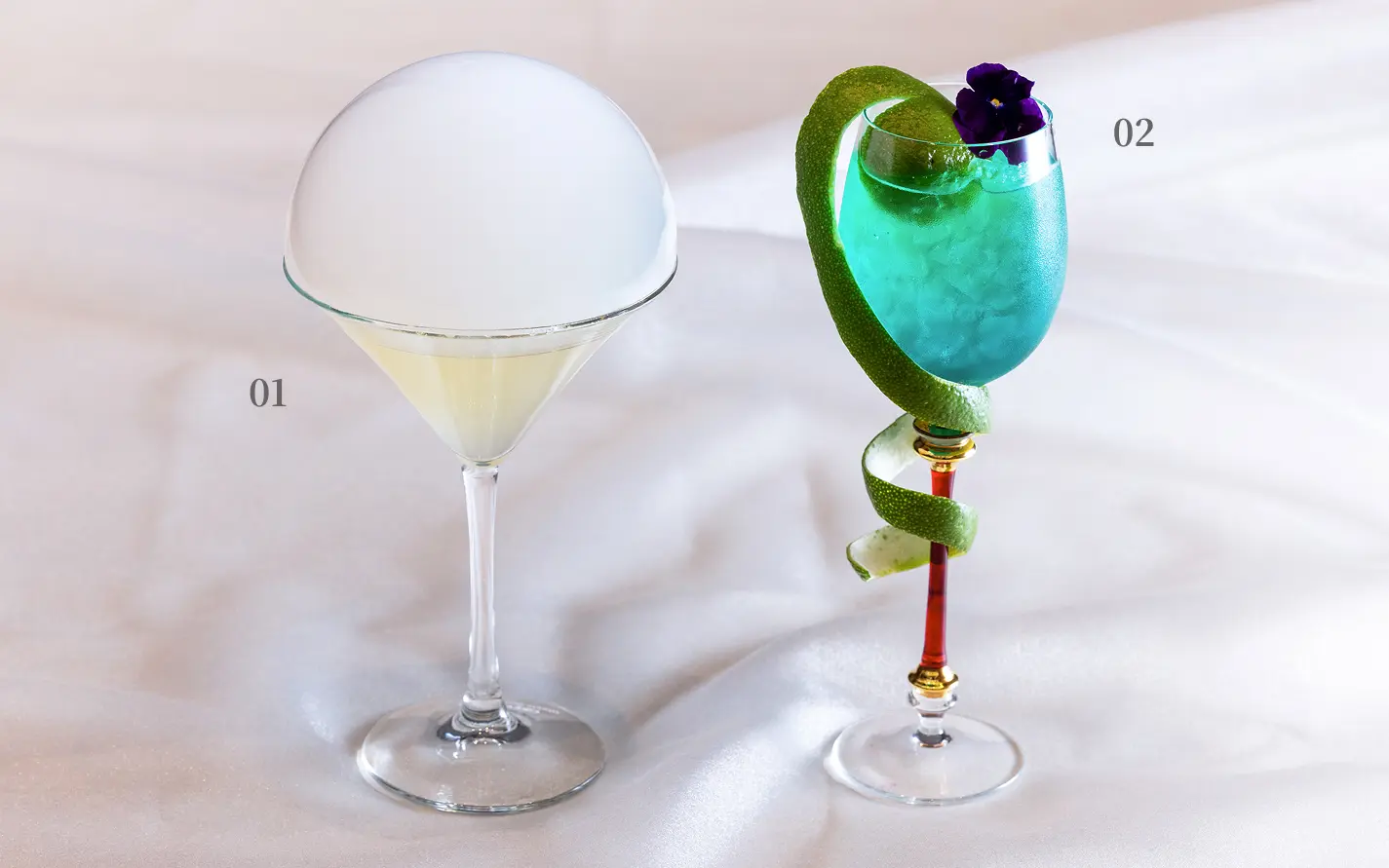 01.Bubble of Brilliance, 02.Emerald Glow