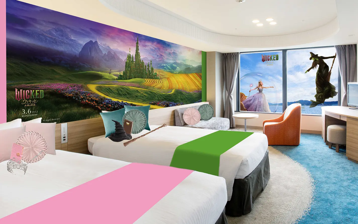 映画『ウィキッド 永遠の約束』コラボレーションルーム
