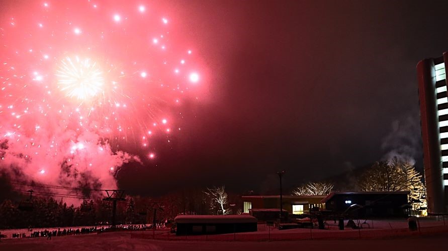 ニューイヤー花火