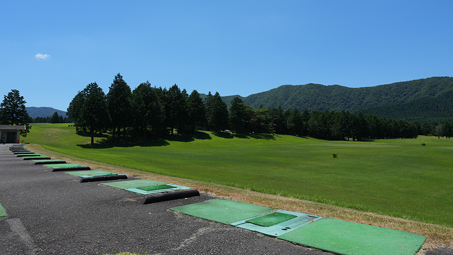 ドライビングレンジ　工事のお知らせ（1/26～2/14）