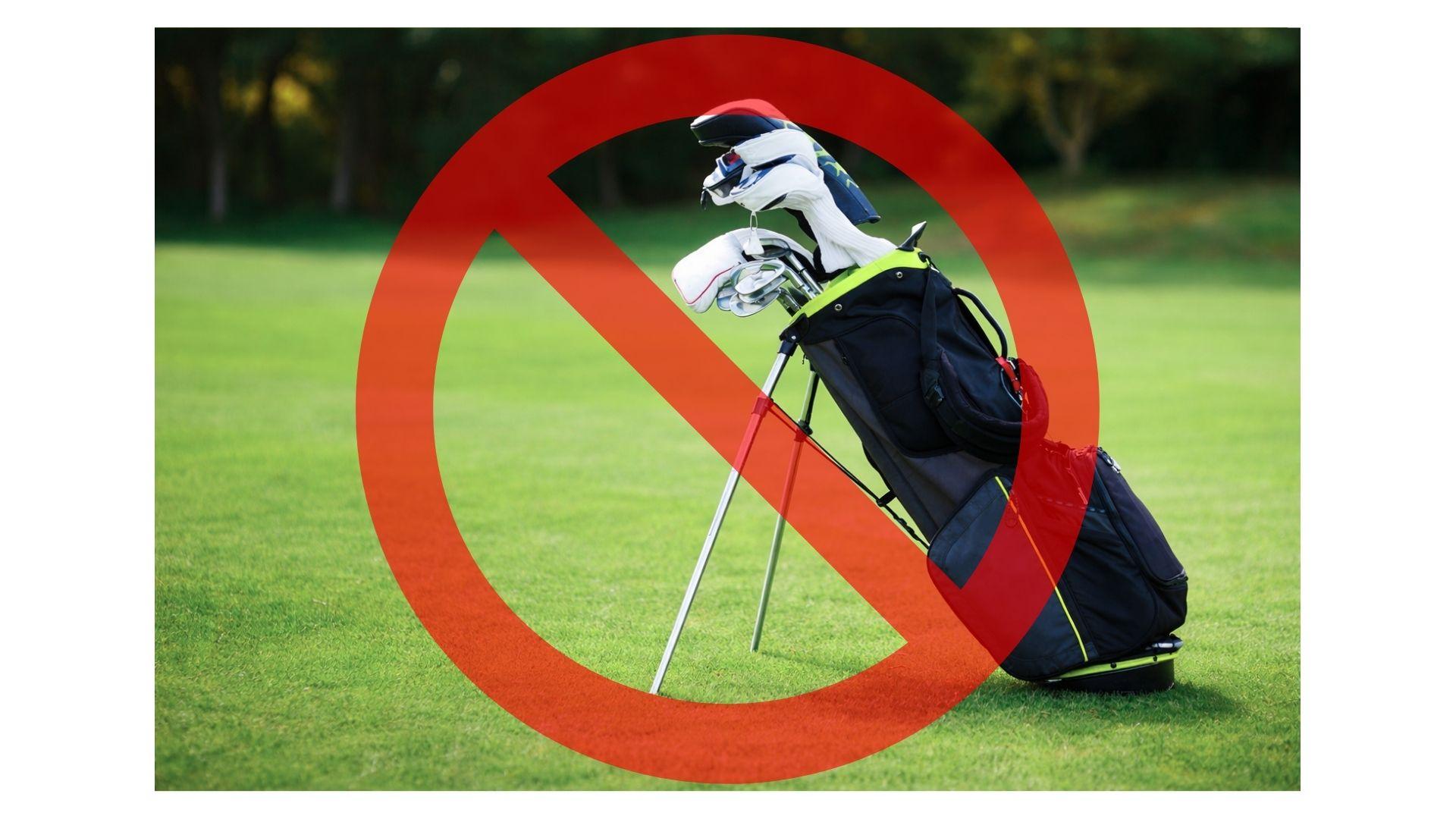 サブバッグ使用禁止のお知らせ