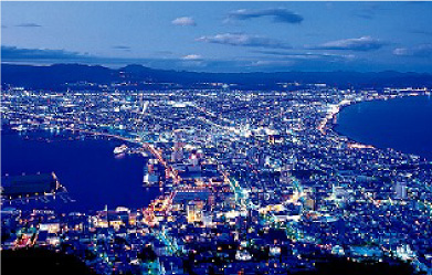 函館山から望む夜景