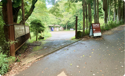 Forest of Hakone Kuzuryu-no-Mori Entrance