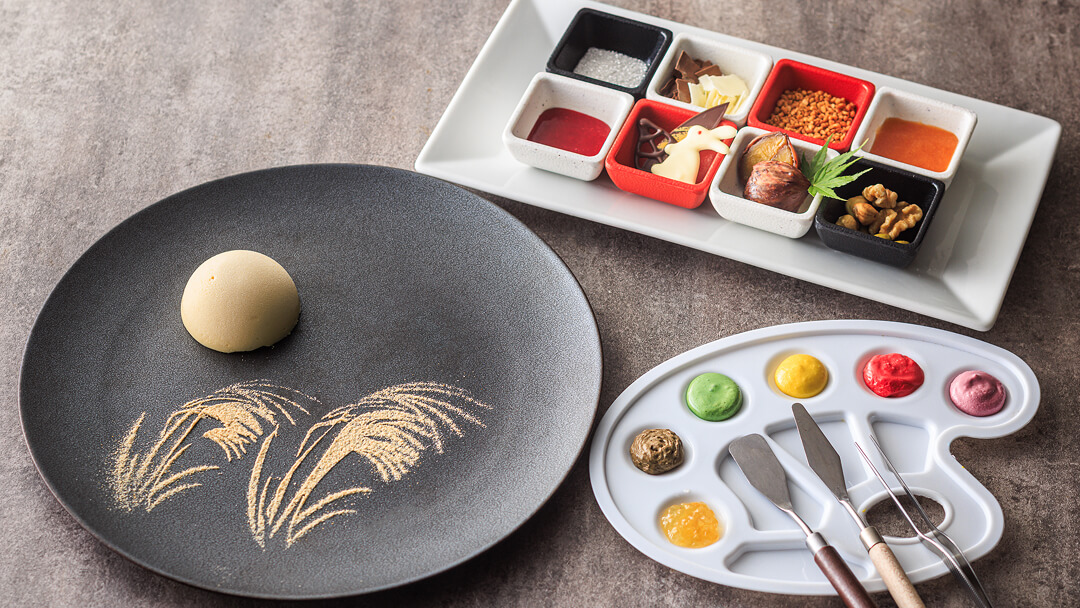 あなただけの秋色キャンバス ～秋の食べられるアート体験～