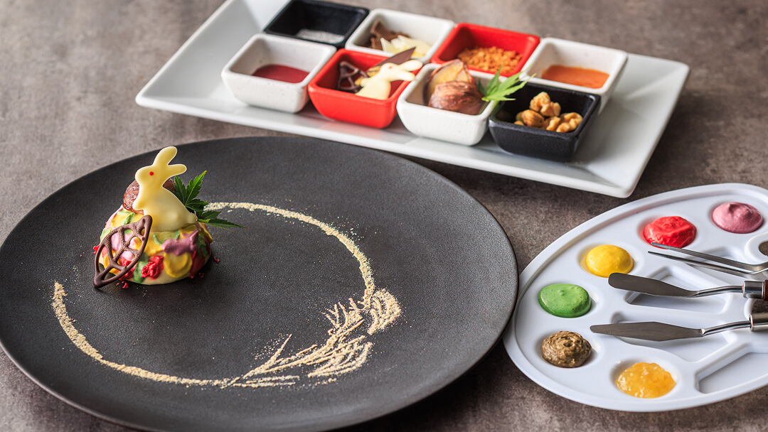 あなただけの秋色キャンバス ～秋の食べられるアート体験～