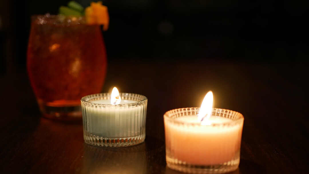 廃油キャンドルナイトバー