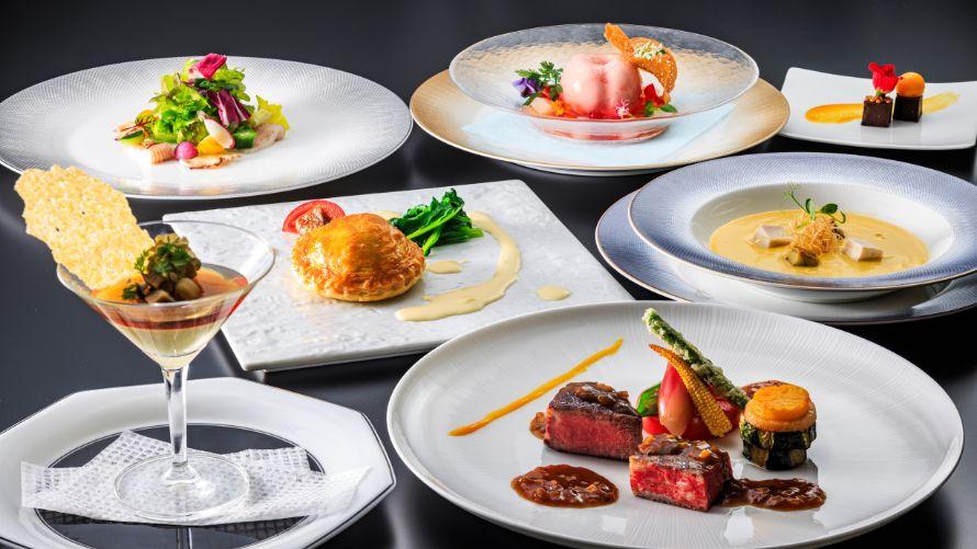 秋のフレンチフルコース