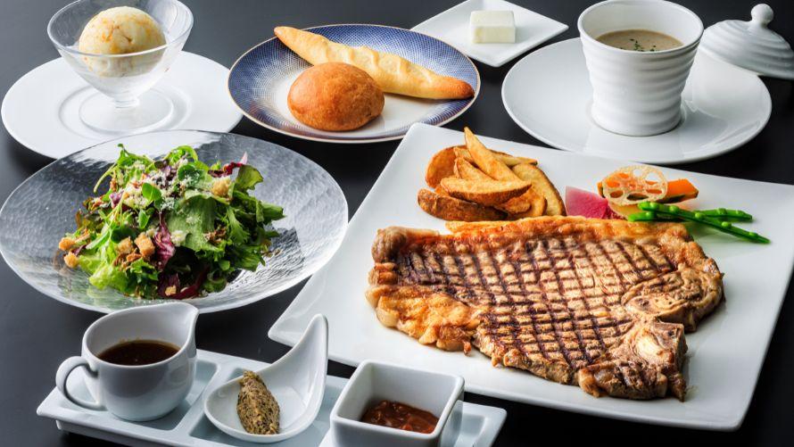 Tボーンステーキディナー