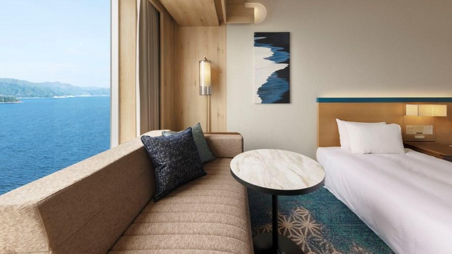 グランドプリンスホテル広島の瀬戸内リゾートフロアツインルームイメージ