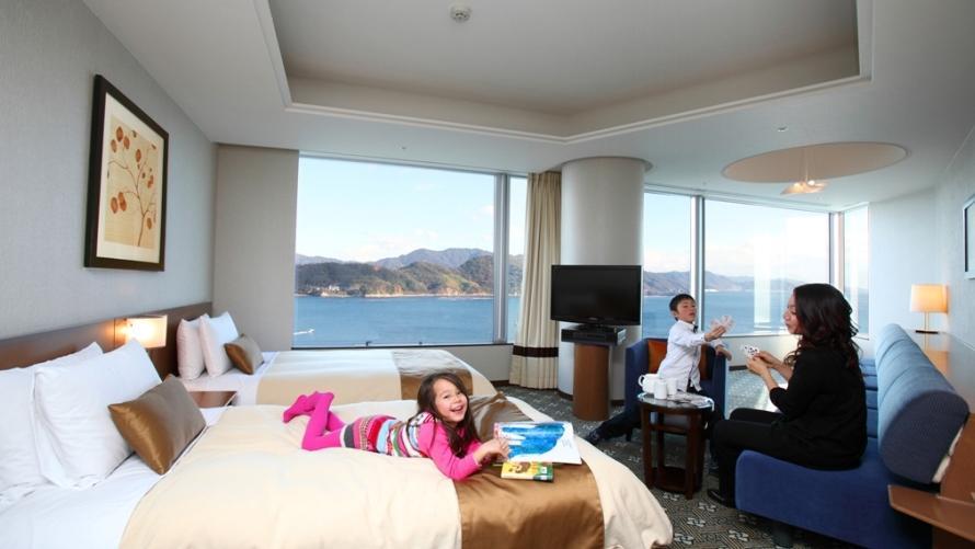 ご家族やグループでごゆっくりできる広々とした53㎡のファミリールーム※イメージ