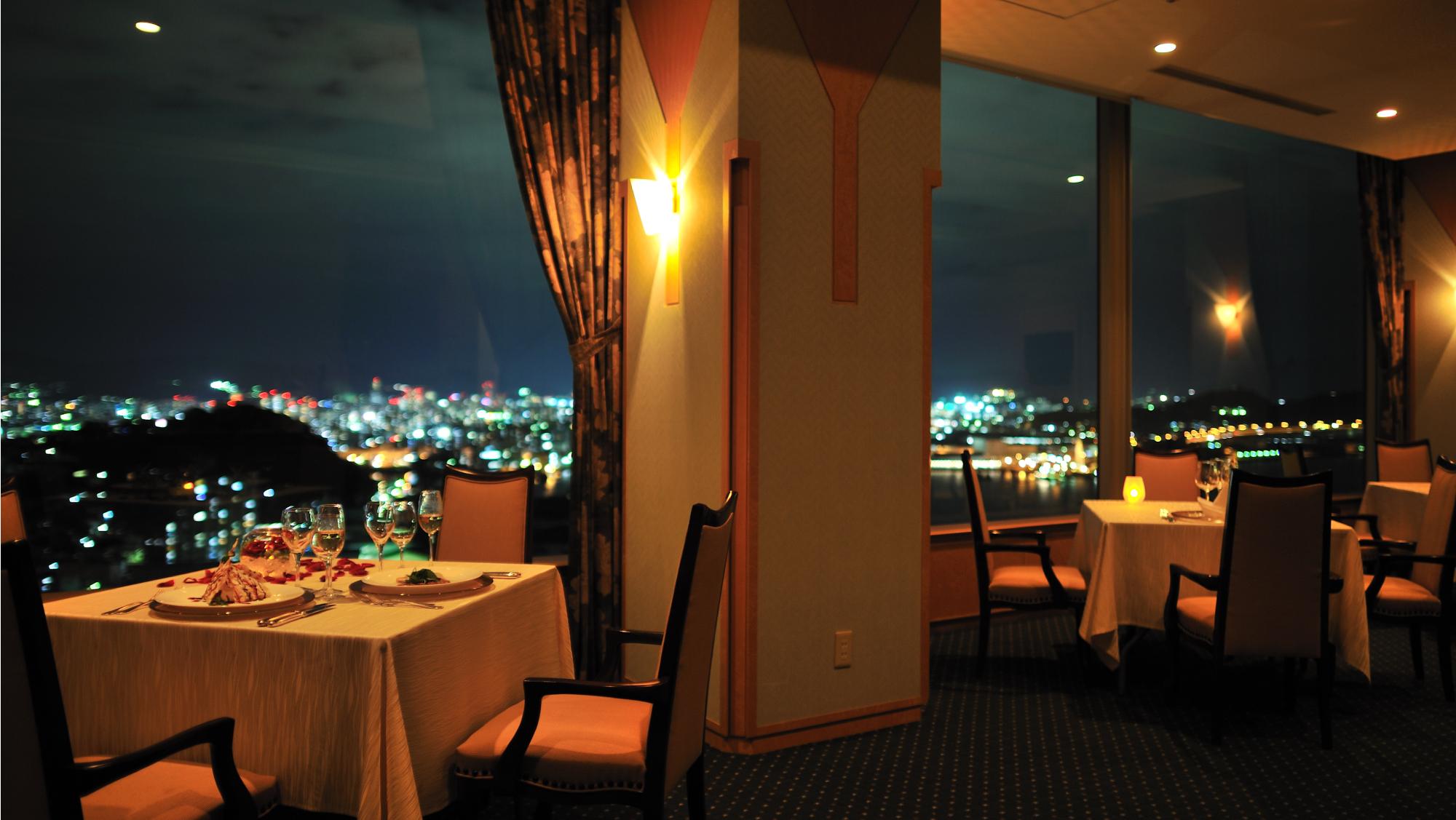 グランドプリンスホテル広島　22F：ステーキ＆シーフード　ボストン　店内イメージ