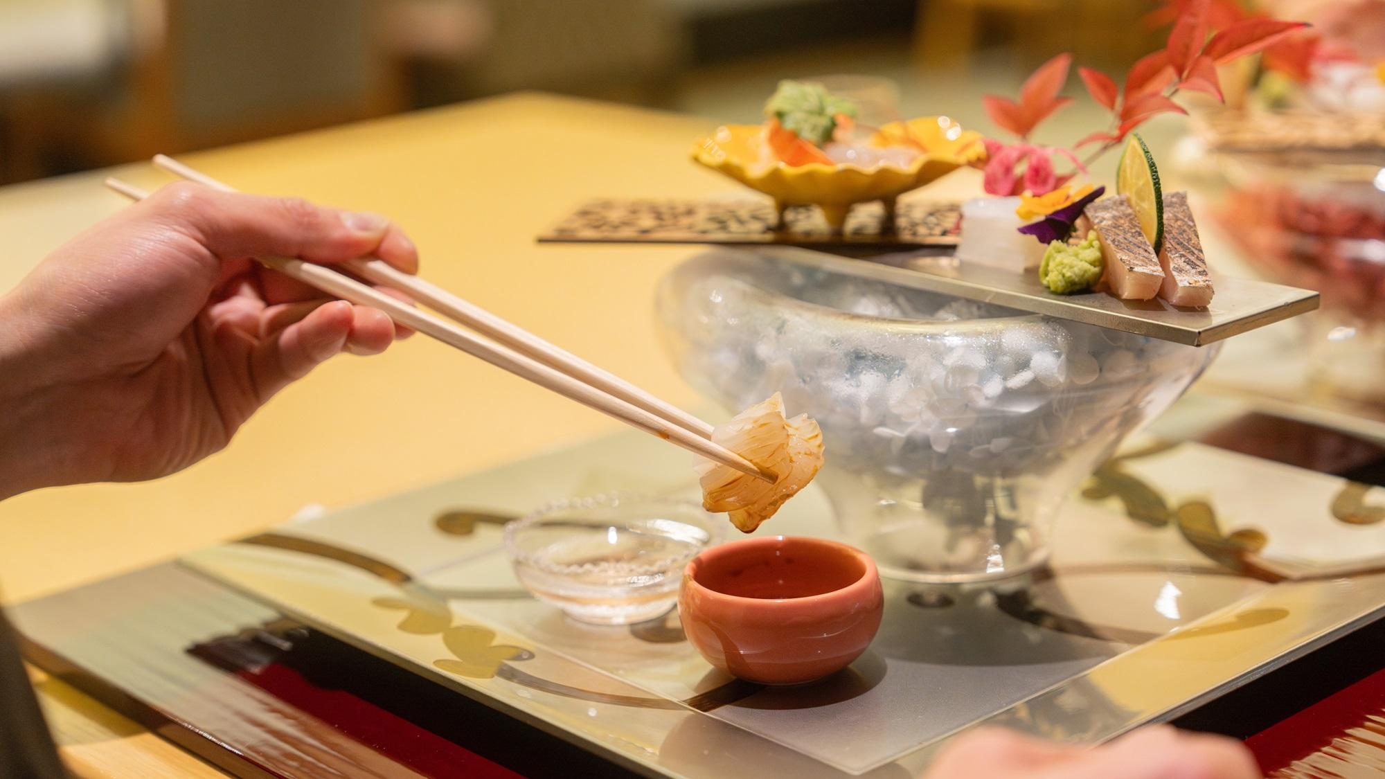「広島 なだ万」の懐石料理イメージ