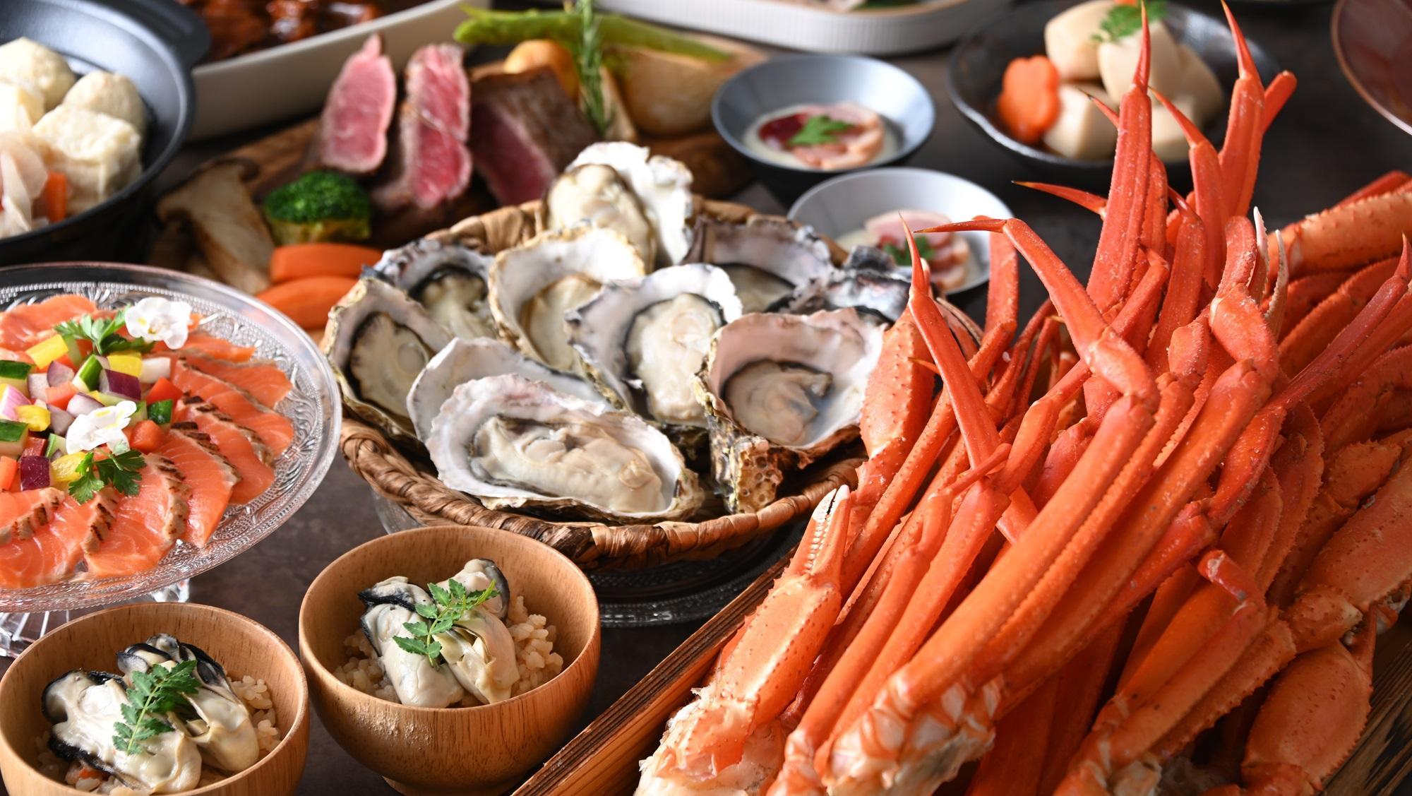 ディナーブッフェ料理イメージ