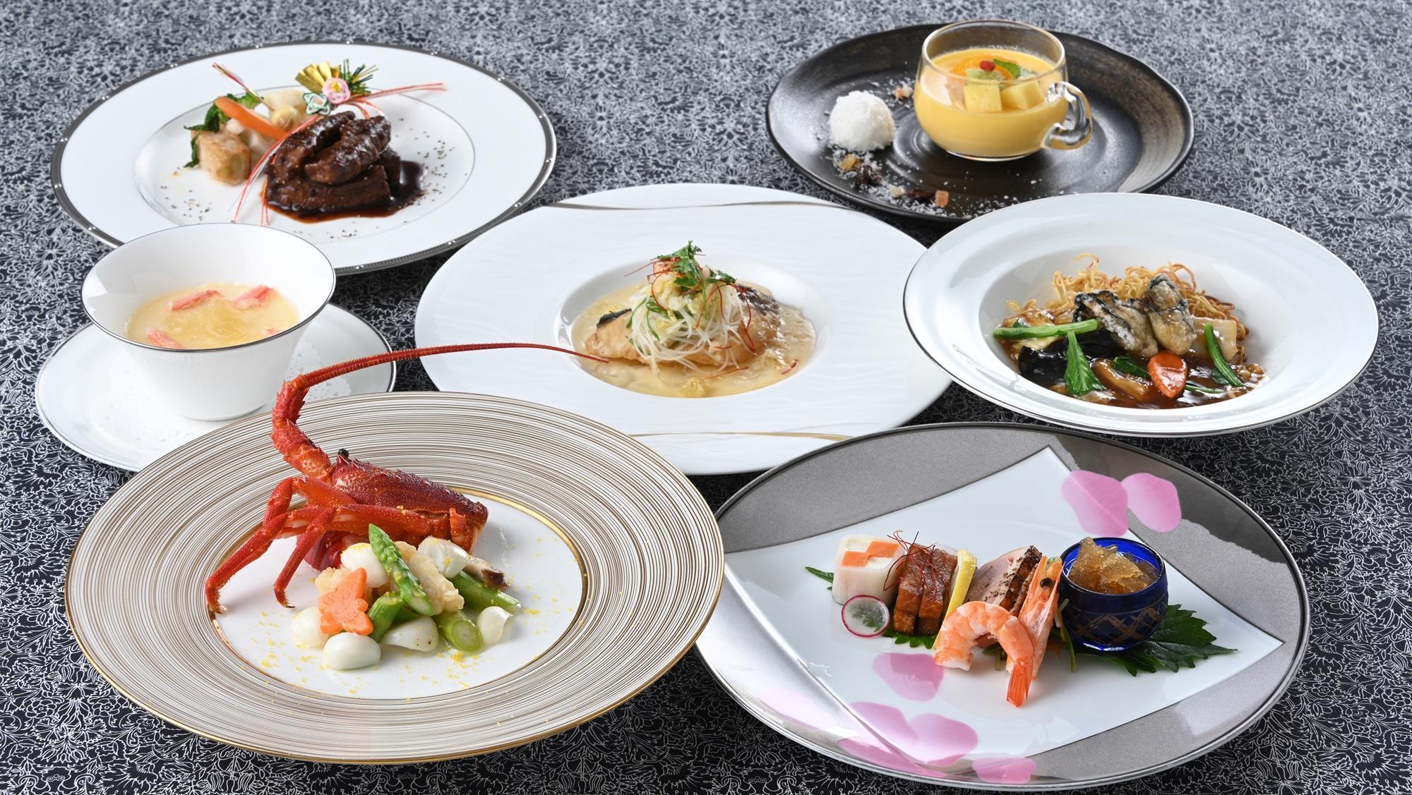 中華ディナーコース料理イメージ