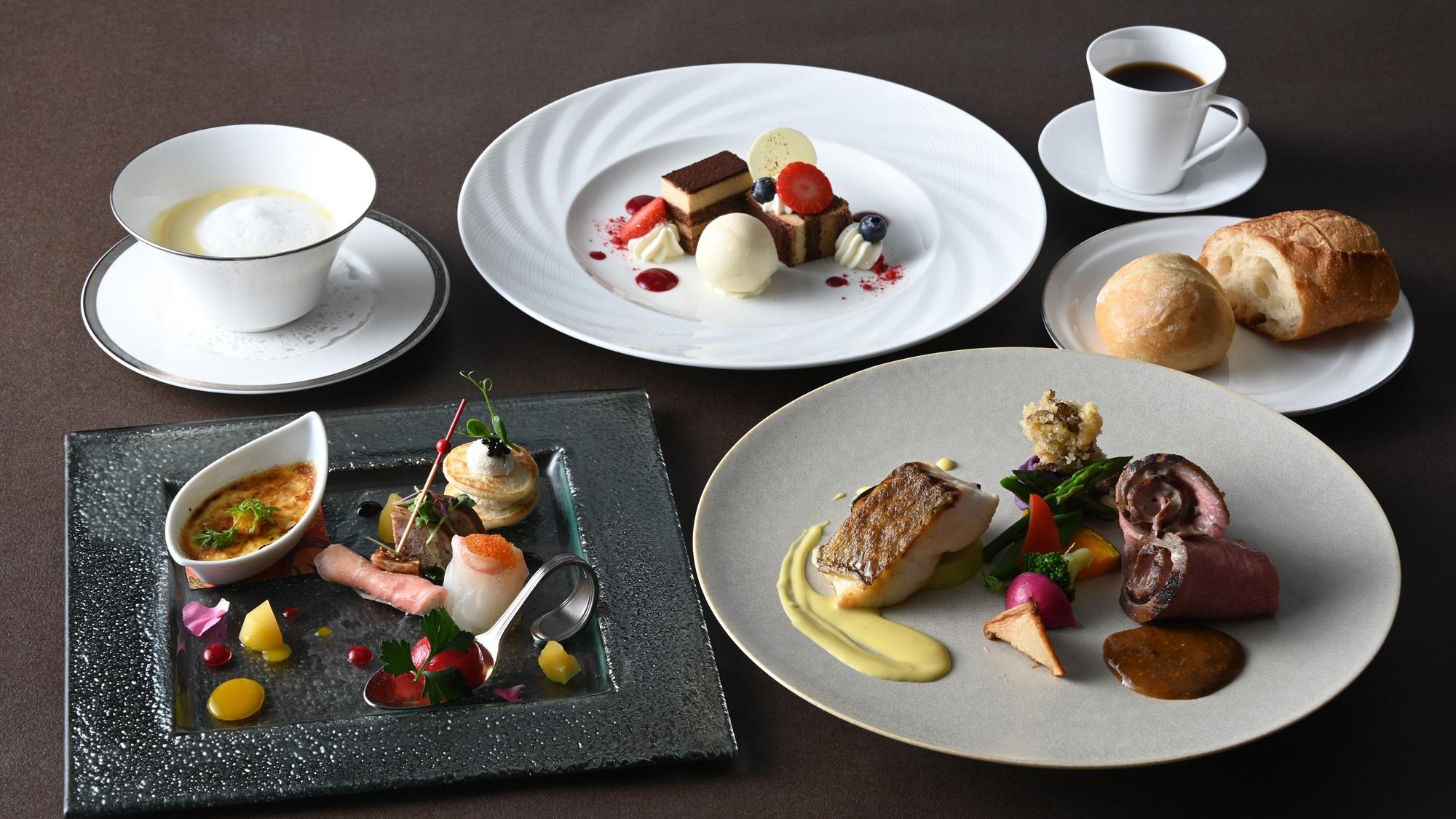 洋食コース料理イメージ（11/30までの秋メニュー）