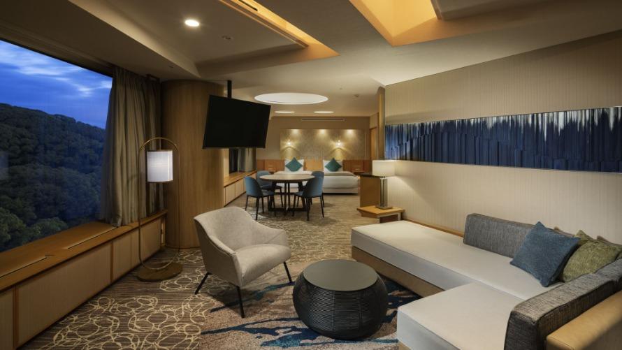 グランドプリンスホテル広島　G7スイートルーム　客室一例