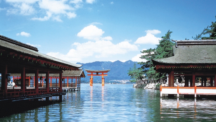 厳島神社挙式 挙式 ウエディング グランドプリンスホテル広島