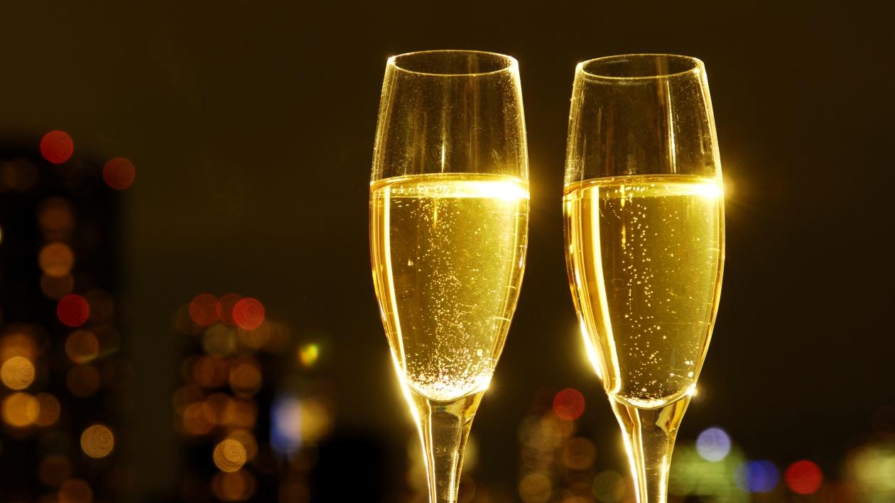 客室から見える東京タワービュー夜景の一例