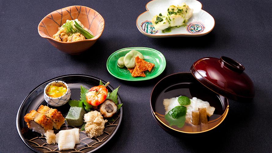 細部までこだわりぬかれた美しい日本料理