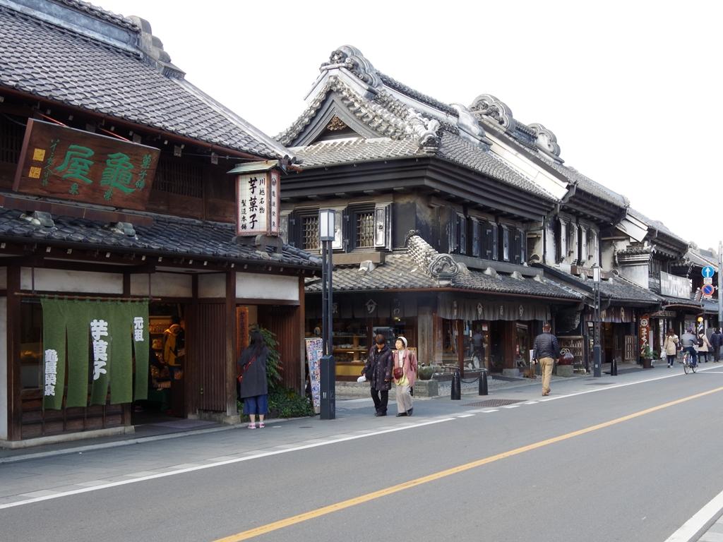 川越市内を観光