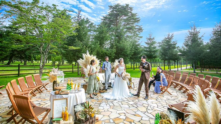 プラン 今だからこそできる結婚式 オンライン挙式配信や2部制ウエディングなど 軽井沢プリンスホテル