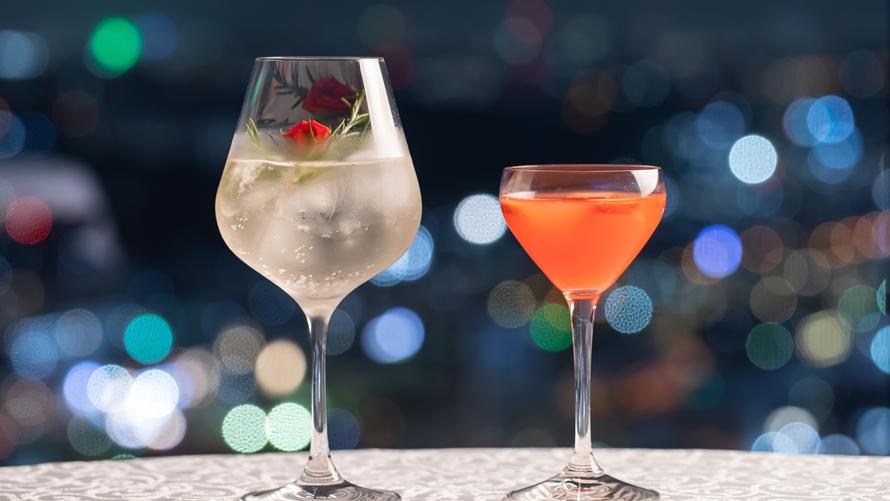 バーラウンジ 季節のカクテル 冬 トップ オブ ヨコハマ バーラウンジ 新横浜プリンスホテル