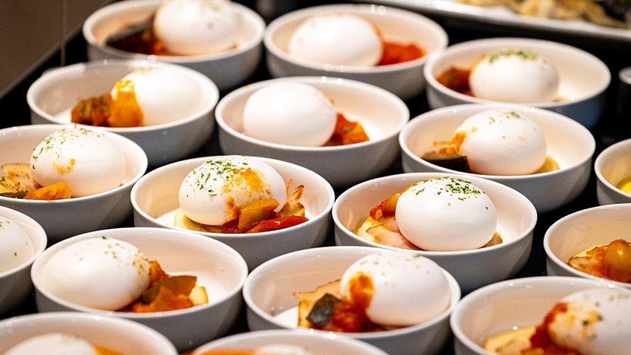 西京味噌風味のエッグベネディクト