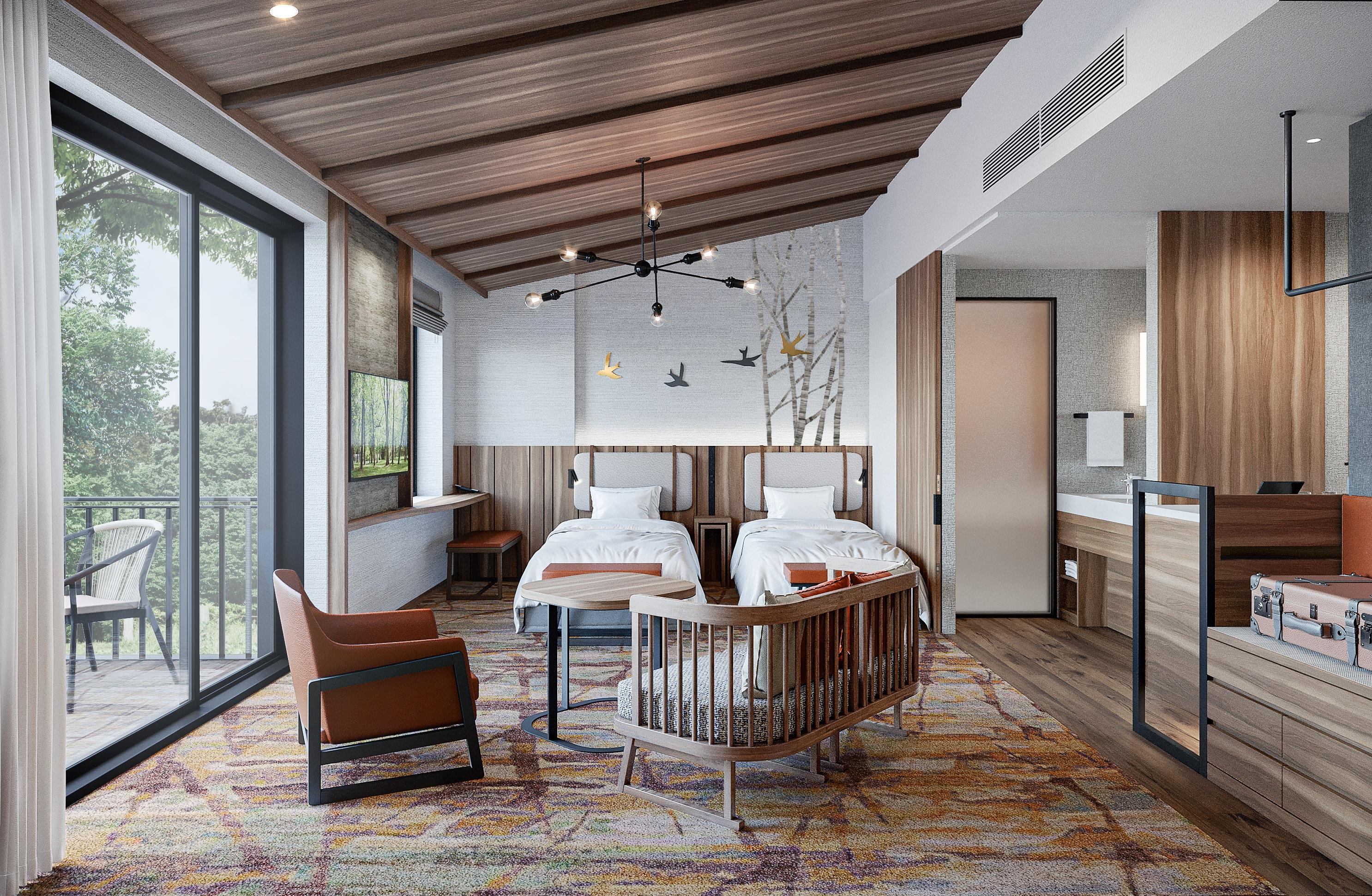 軽井沢プリンスホテル ウエスト デラックス テラス ツイン