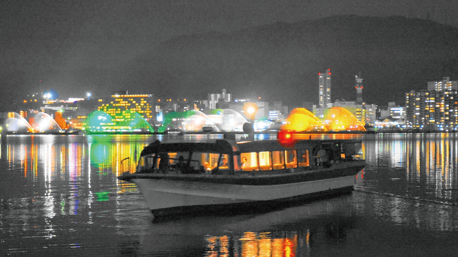 琵琶湖汽船 高速船「ランシング」イメージ