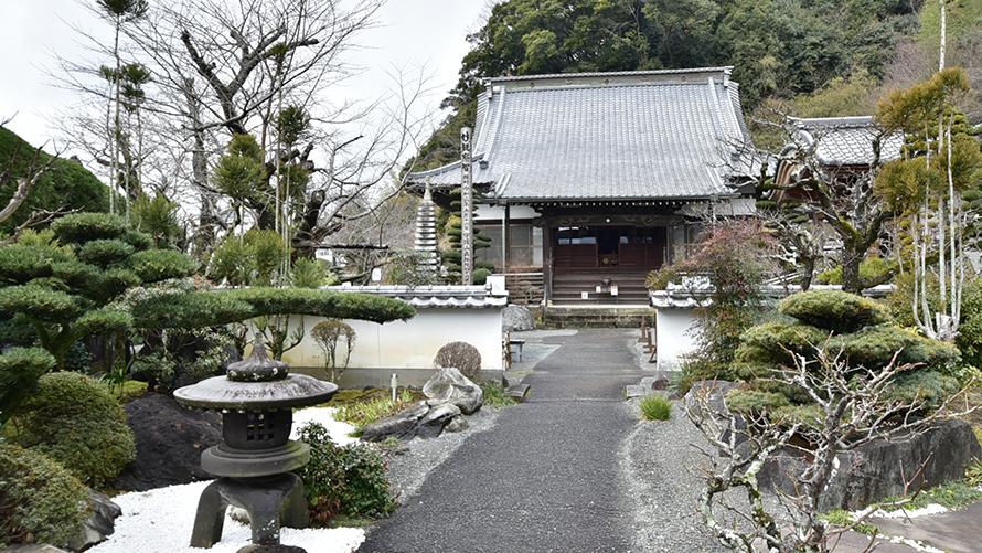 大河ドラマ『鎌倉殿の13人』ゆかりの地　真珠院本堂