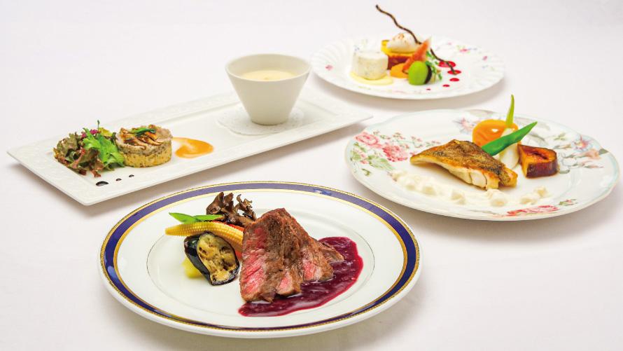 22西洋料理コースディナープラン 万座プリンスホテル